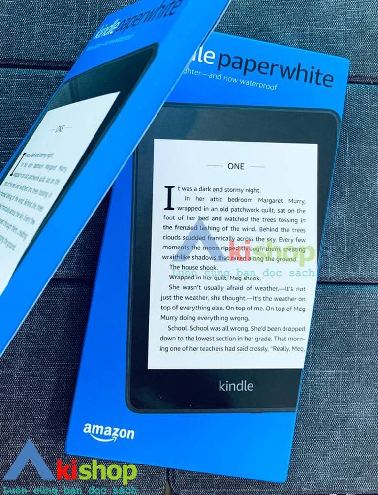 Kindle Paperwhite 4 sử dụng công nghệ E-Ink với mật độ điểm ảnh 300 PPI