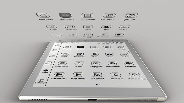 Máy đọc sách Boox với hệ điều hành Android