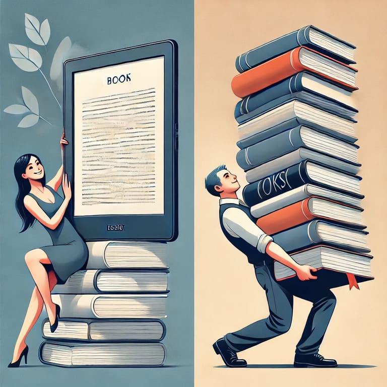 Máy đọc sách có nhiều ưu điểm so với sách giấy truyền thống